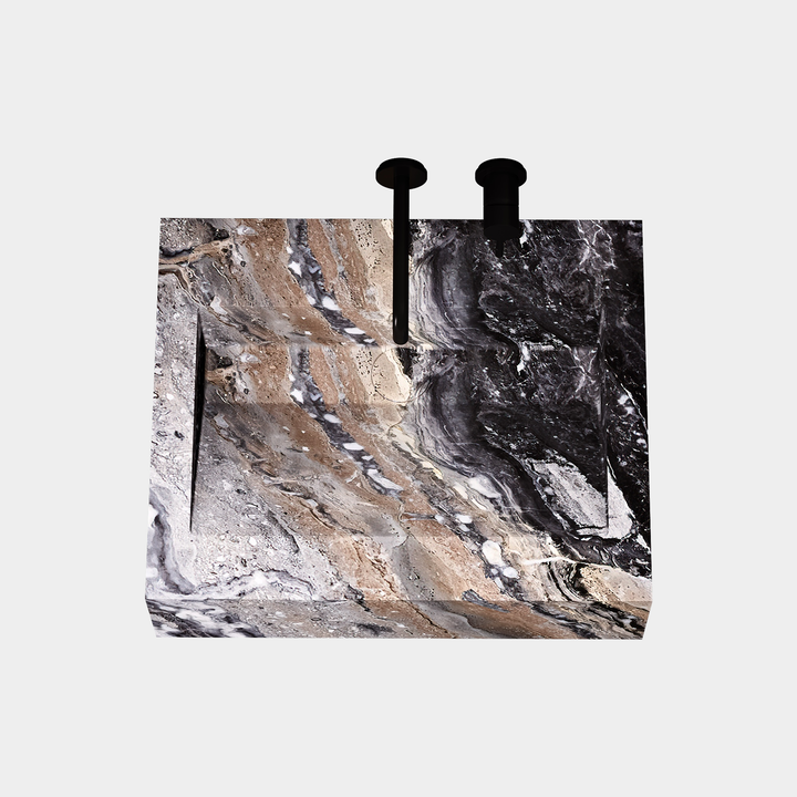 Skadi Marble Basin - Grey Galaxy - Small