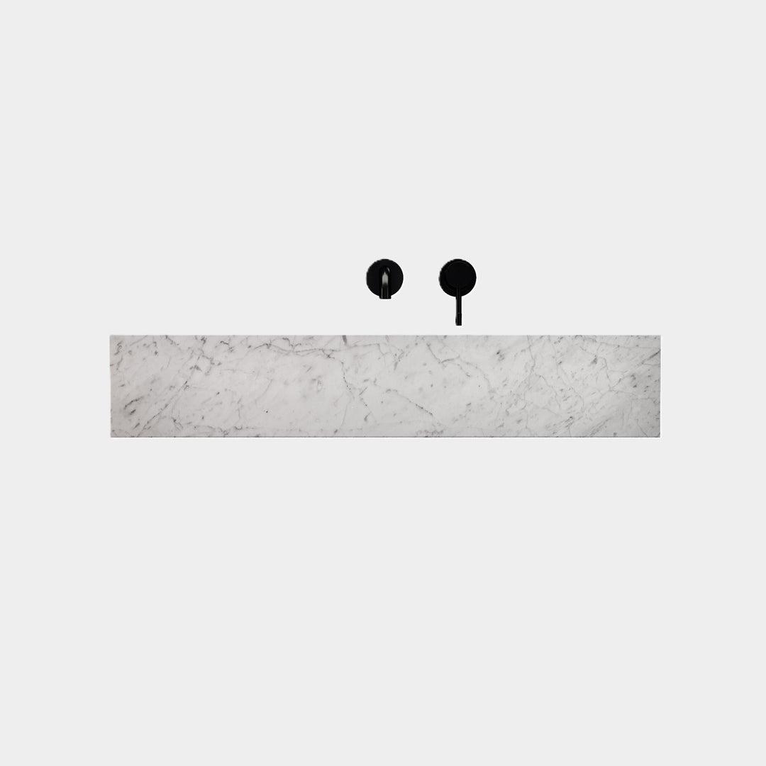 Skadi - Marble Basin - White Cararra - Medium