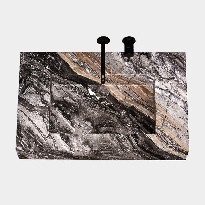Skadi - Marble Basin - Grey Galaxy - Medium