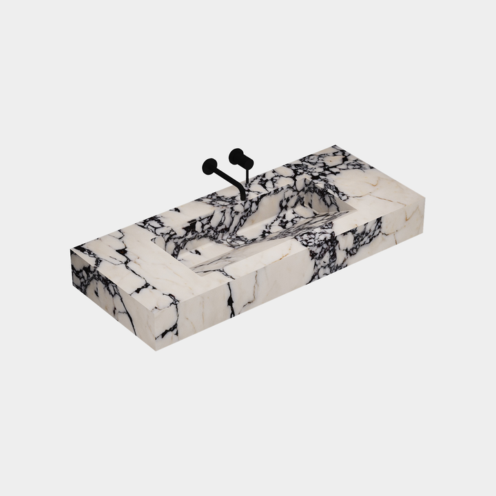 Skadi - Marble Basin - Calacatta Viola - Large
