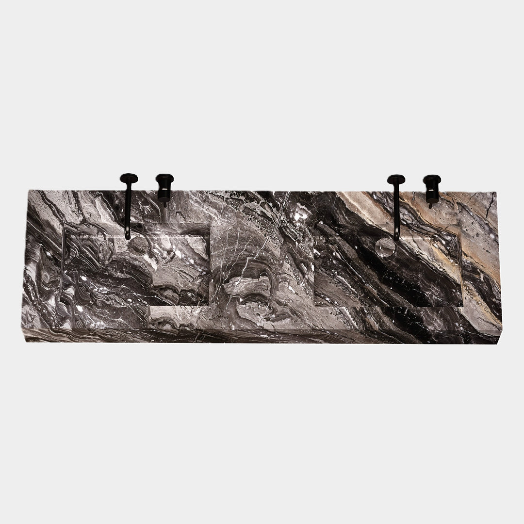 Skadi - Double Marble Basin - Grey Galaxy