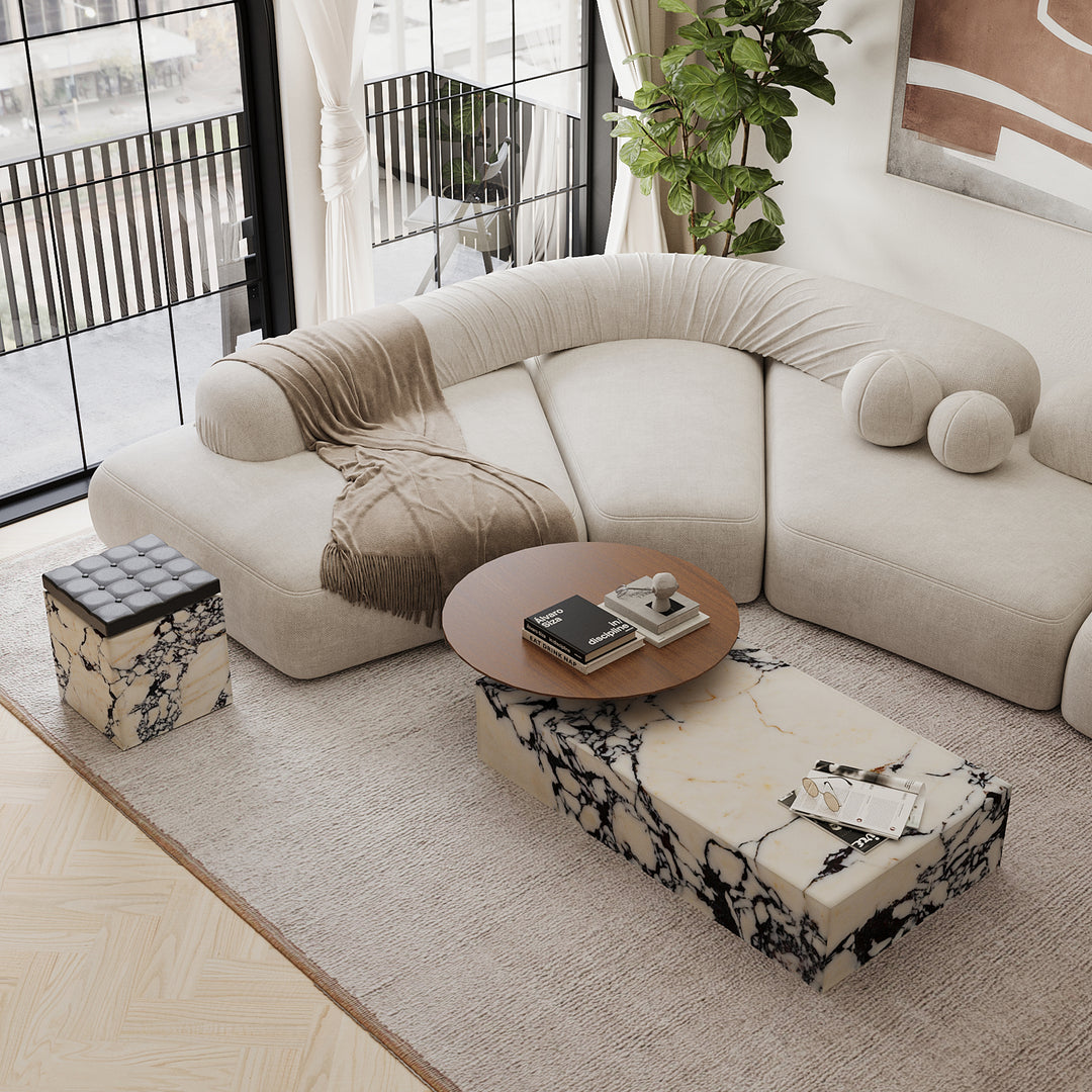 Odense - Marble Coffee Table - Calacatta Viola