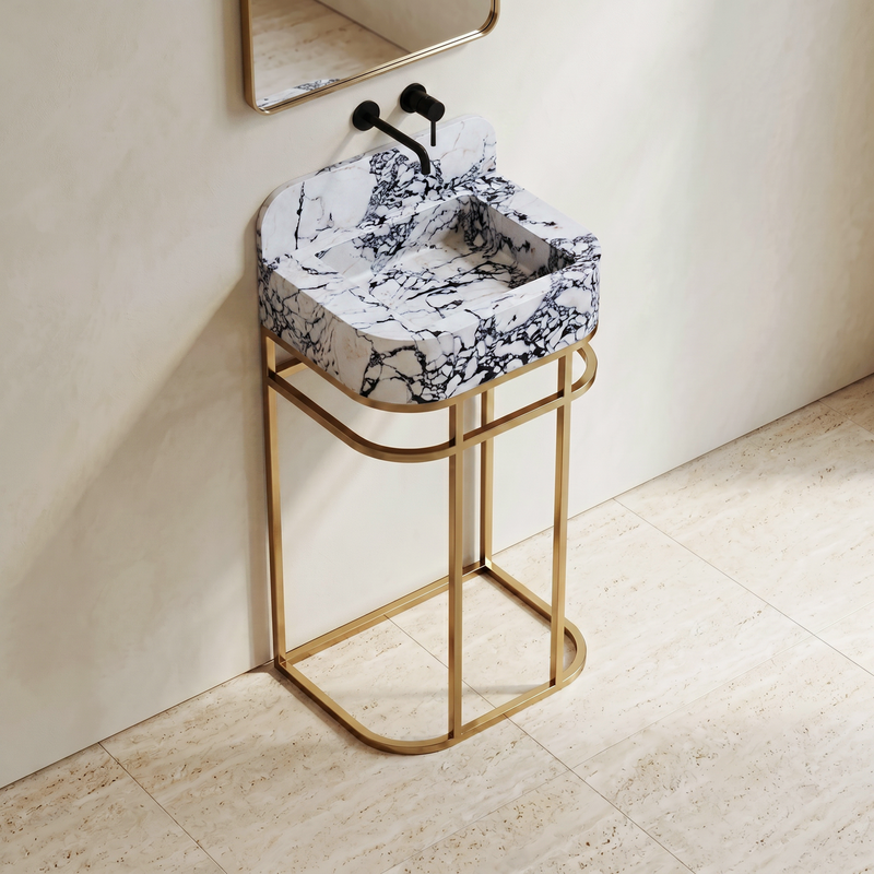 Assens - Free-Standing Marble Vanity