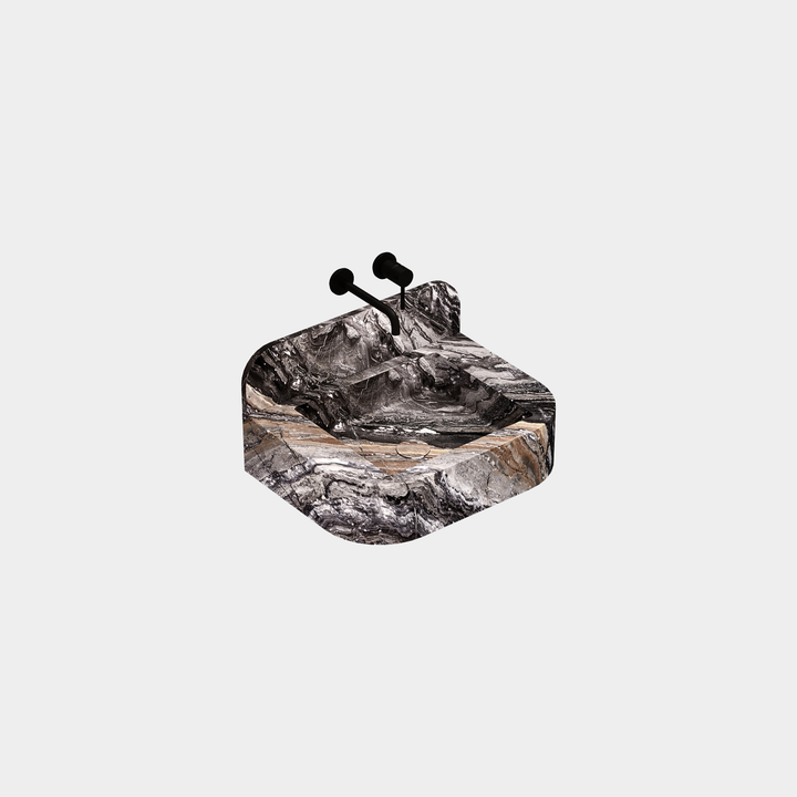 Assens - Marble Basin - Grey Galaxy - Small