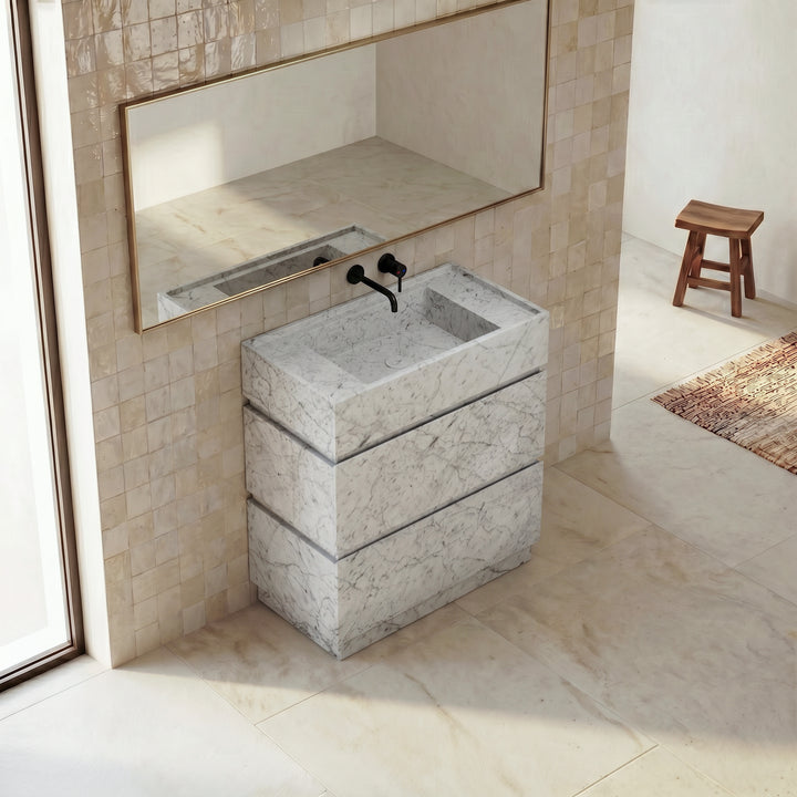 Orca - Marble Bathroom Vanity