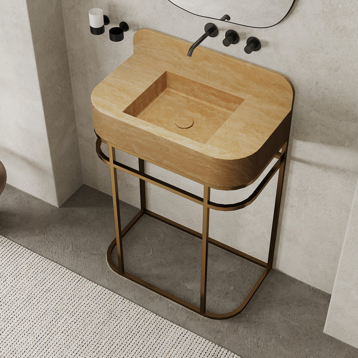 Assens - Free-Standing Marble Vanity