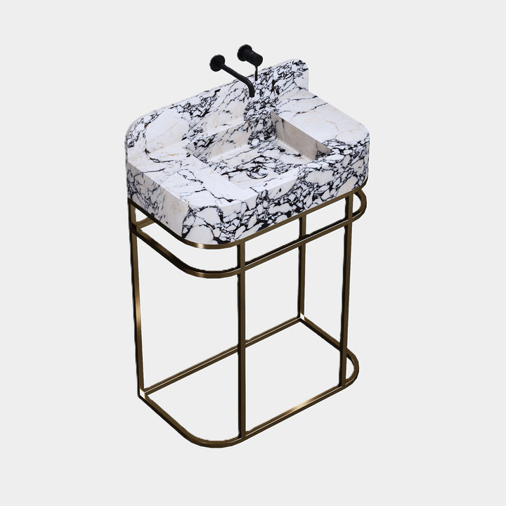 Assens - Free-Standing Marble Vanity