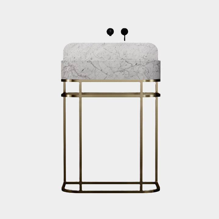 Assens - Free-Standing Marble Vanity