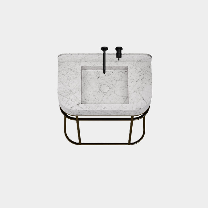 Assens - Free-Standing Marble Vanity