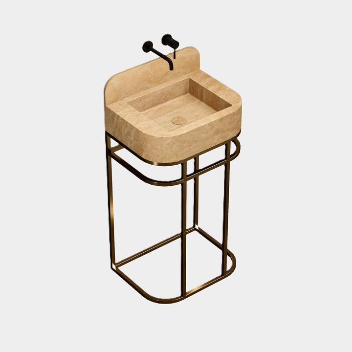 Assens - Free-Standing Marble Vanity