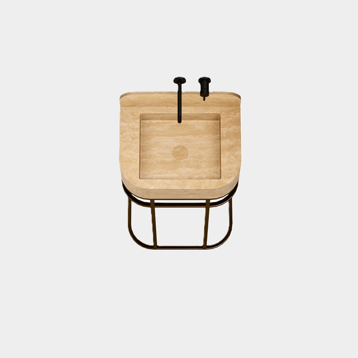 Assens - Free-Standing Marble Vanity