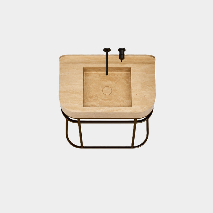 Assens - Free-Standing Marble Vanity