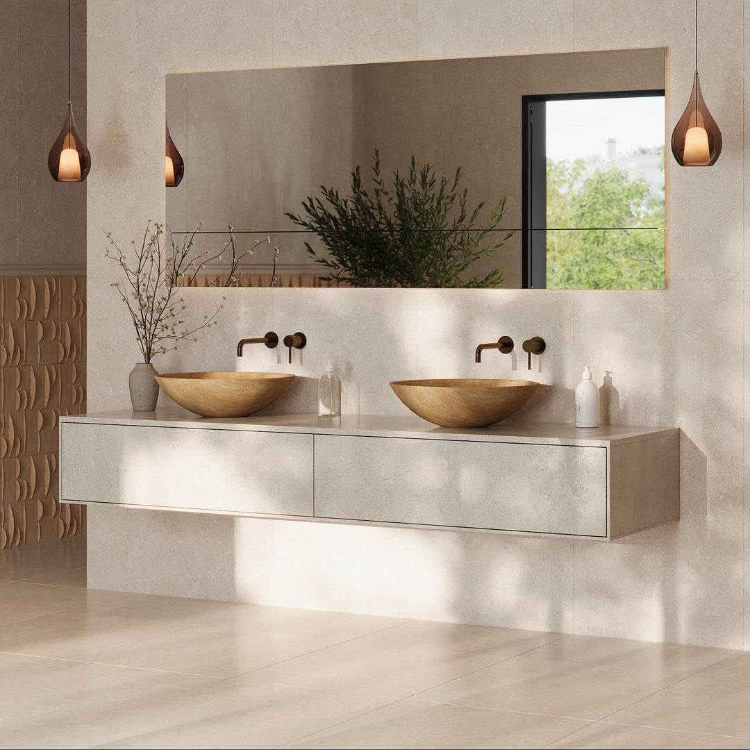 Maiken - Round Marble Basin