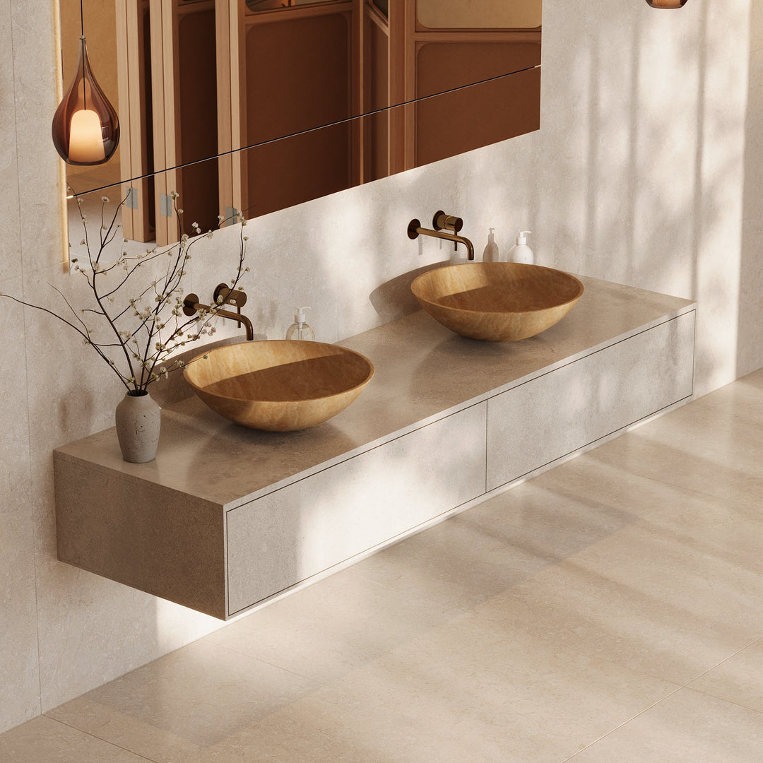 Maiken - Round Marble Basin