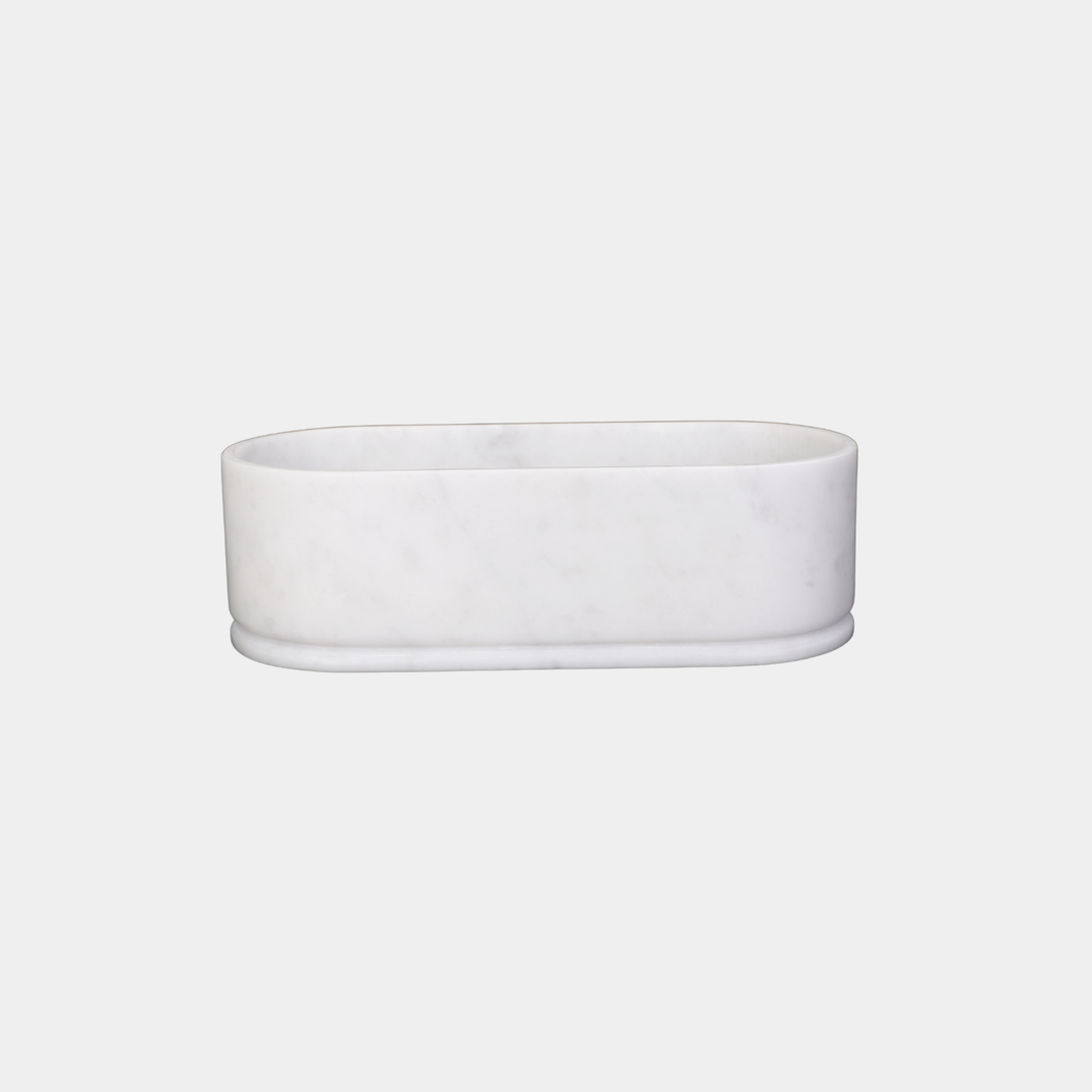 Oval Modern Bathtub White Pattern