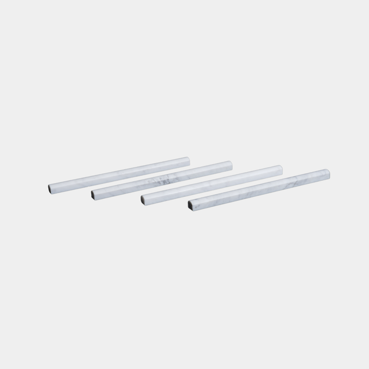 Marble Pencil-liner-Skirting White Carrara