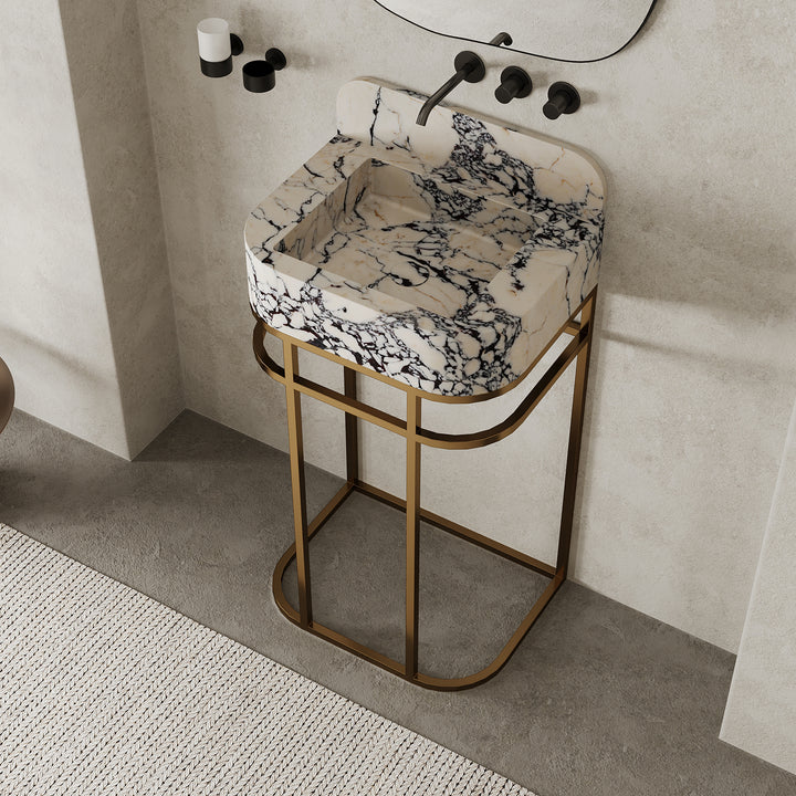 Assens - Free-Standing Marble Vanity