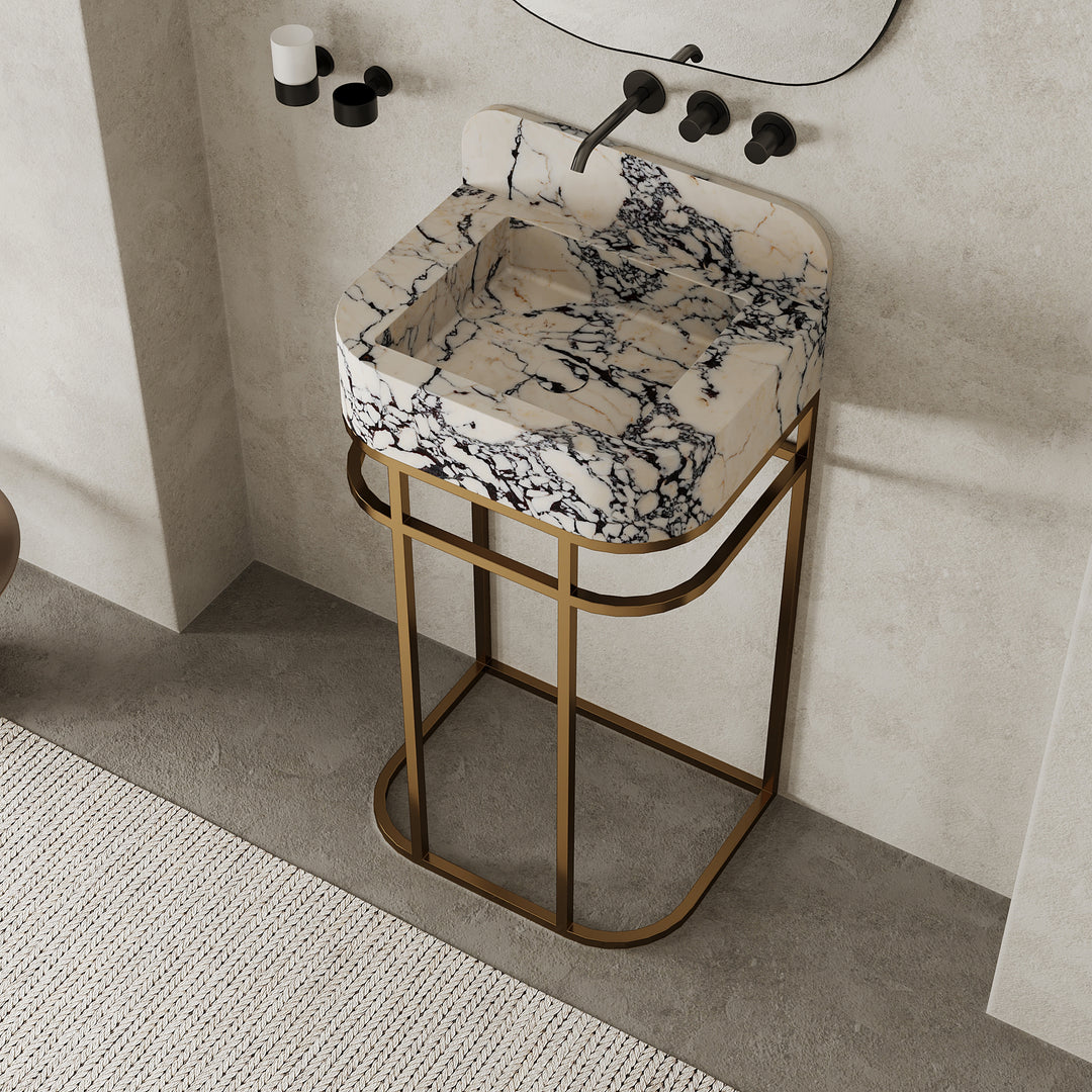 Assens - Marble Basin - Calacatta Viola - Small