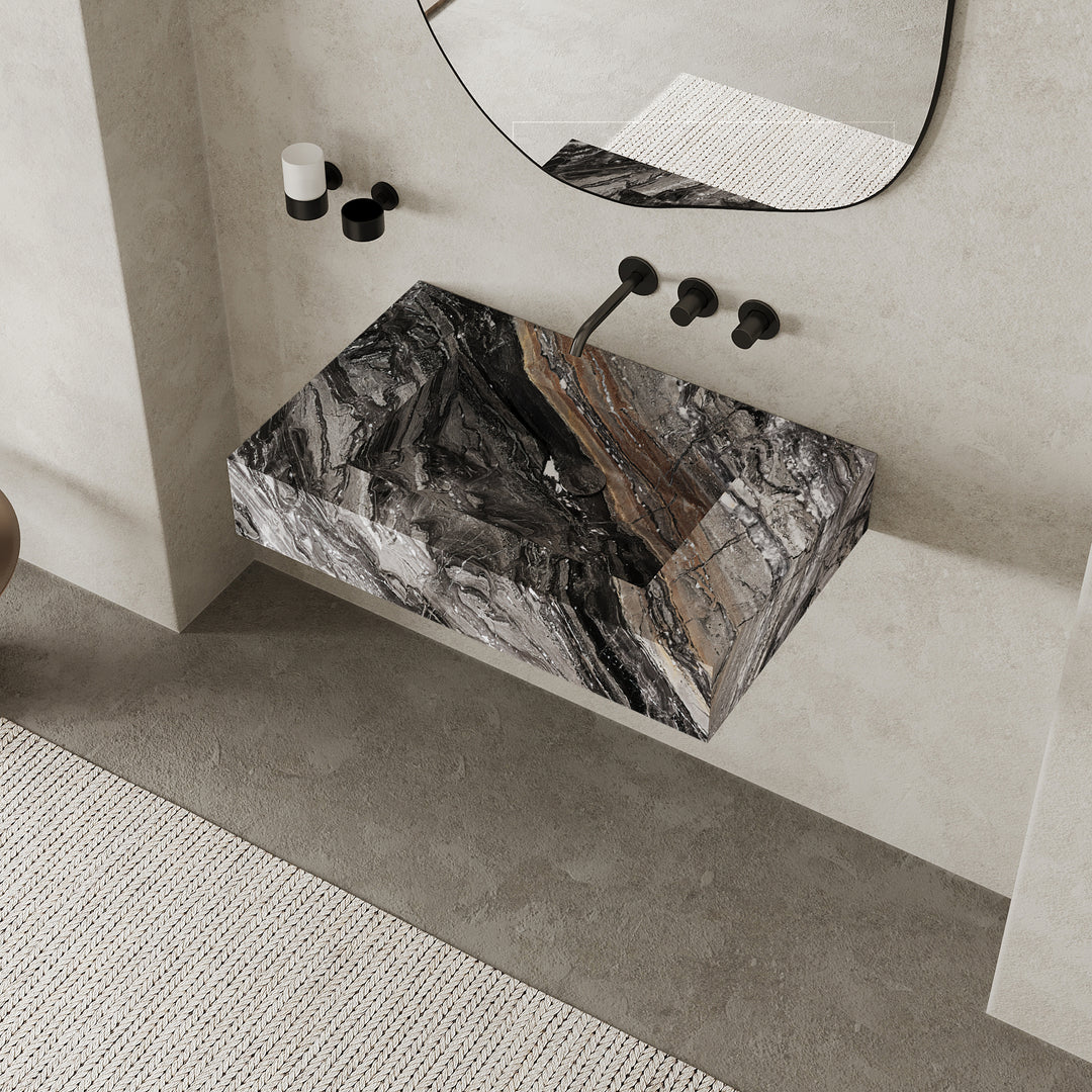 Skadi - Marble Basin - Grey Galaxy - Medium