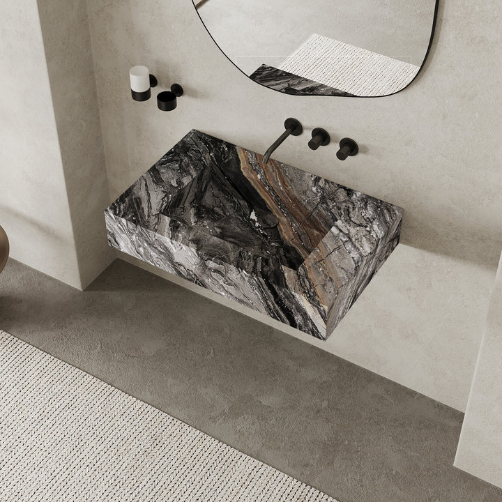 Skadi - Marble Basin - Grey Galaxy - Medium