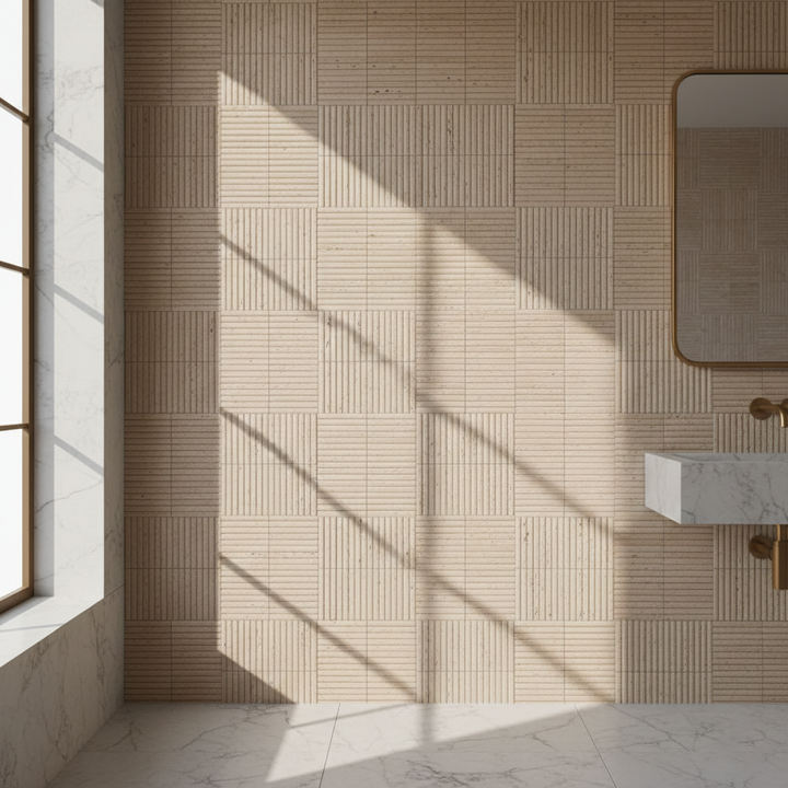 Fluted Tiles