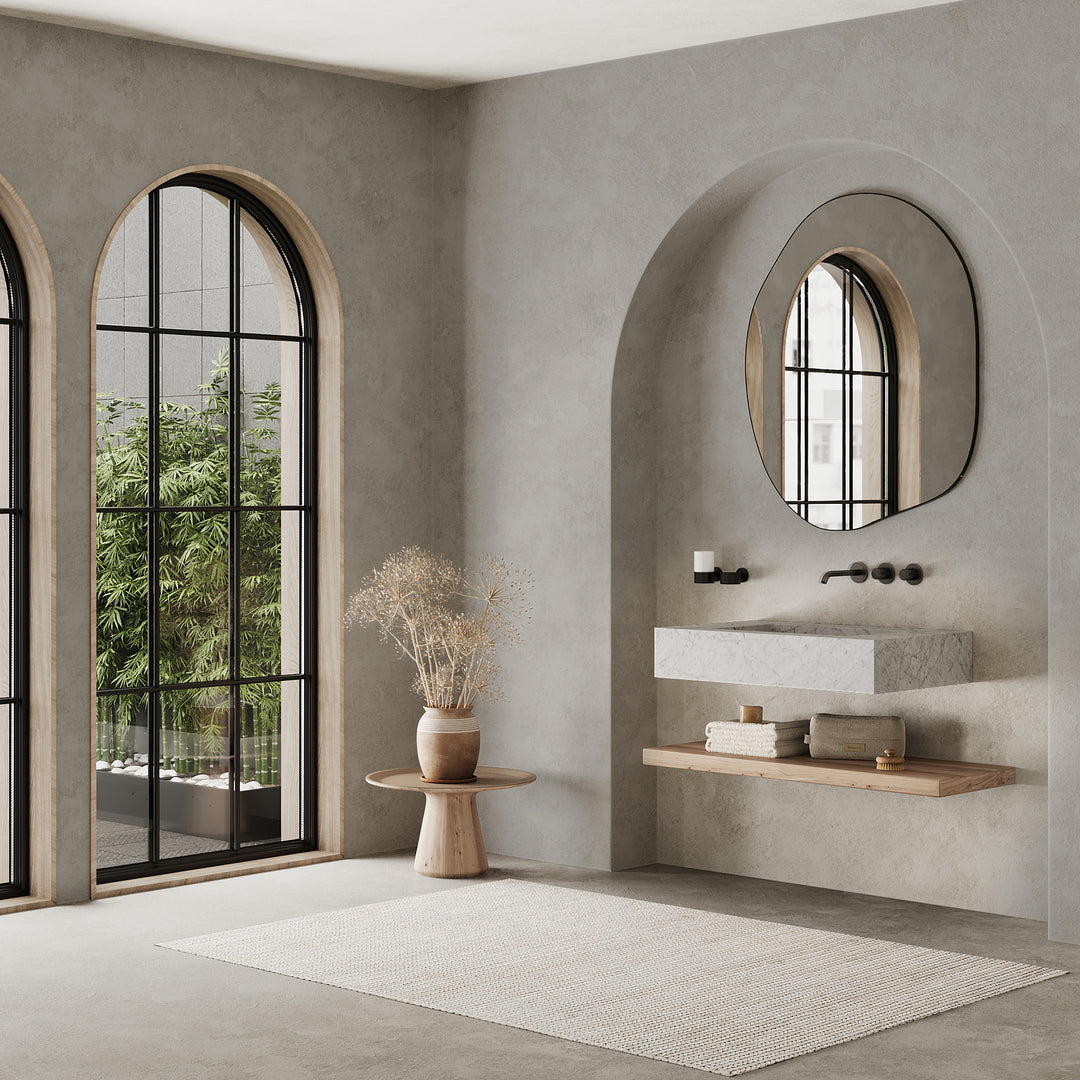 Skadi - Marble Basin - White Cararra - Medium