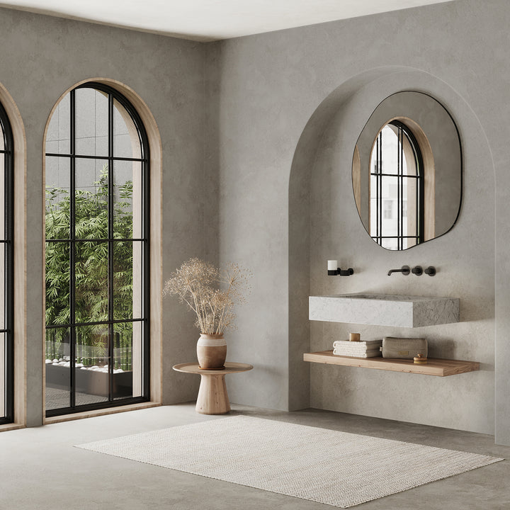 Skadi - Marble Basin - White Cararra - Medium