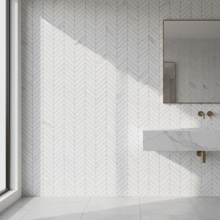 Carreaux en chevrons